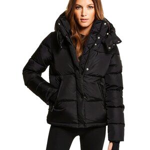 SAM. Women's Remy Down Puffer Jacket with Removable Hood